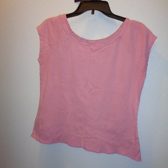 Arizona Jean Co V-Neck Pink Tee Junior's Size XL - Picture 7 of 10
